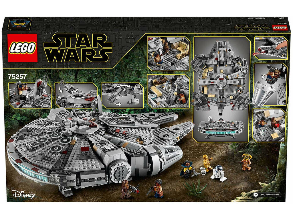 Lego Star Wars Faucon Millenium 75257