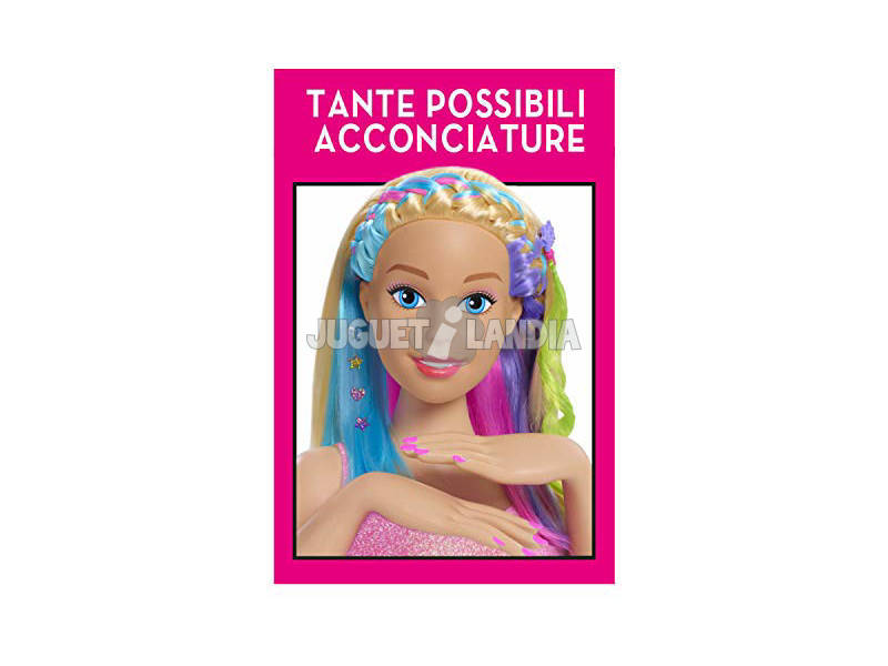 Barbie Rainbow Cabeça Deluxe Giochi Preziosi BAR33000