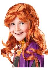 Frozen II Peluca Infantil Anna Rubies 300473
