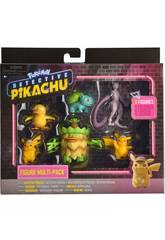 Pok�mon Detective Pikachu Multipack 6 Figure Bizak 63227602
