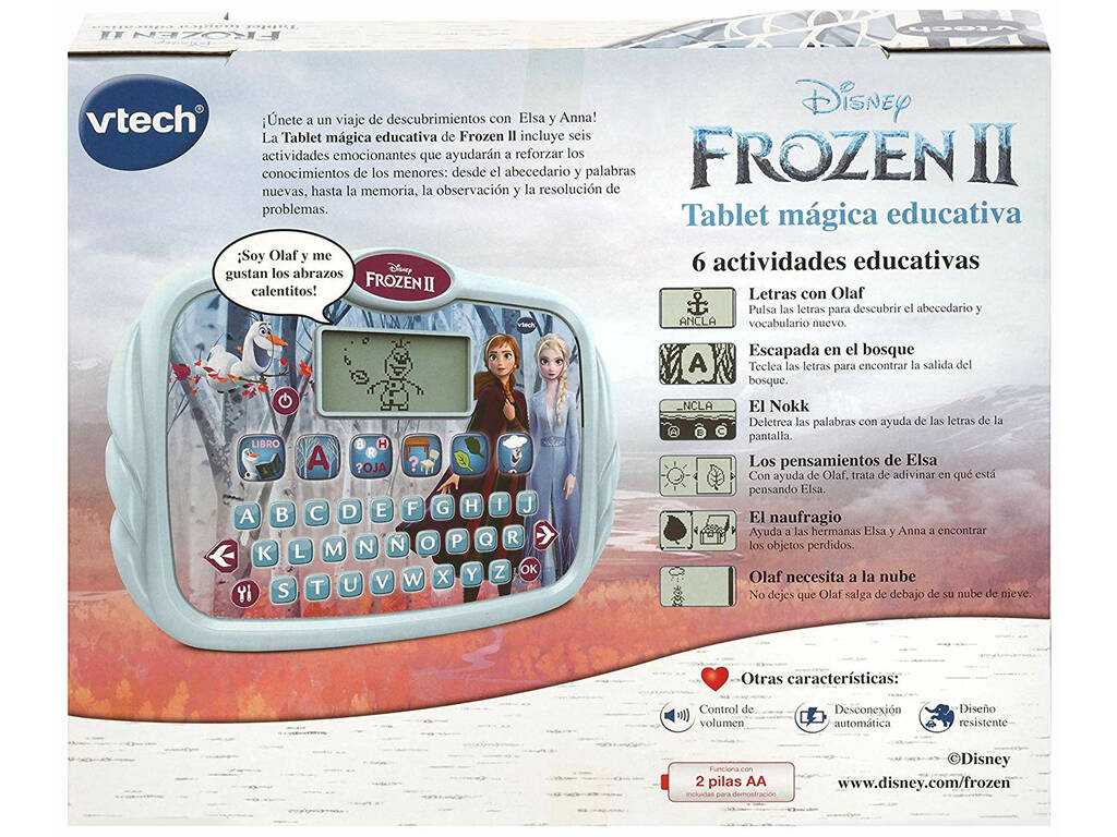 Frozen 2 Tablet Mágica Educativa Vtech 517822