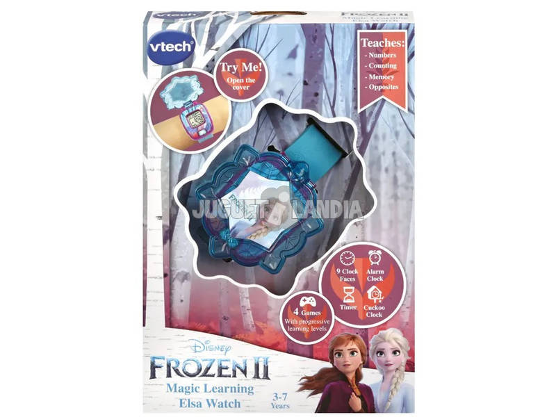 Frozen 2 Relógio Mágico Educativo Digital Vtech 409522