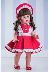 Mariquita Pérez Vestito Rosso con Cappuccio Mariquita Pérez MP50210