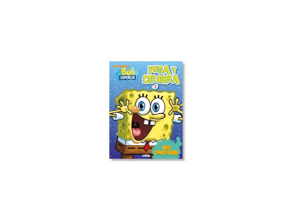 SpongeBob Pegacolor Ediciones Saldaña LD0284