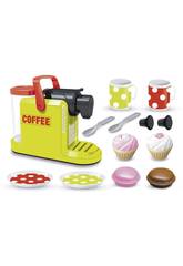 Kit Petit Repas Cafetière avec 12 Accessoires