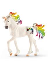 Unicornio Arco�ris Potro Schleich 70525