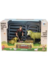 Ferme Kit avec 2 Moutons et Fermier