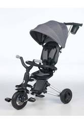 Triciclo Pieghevole Nova Gris Qplay T490