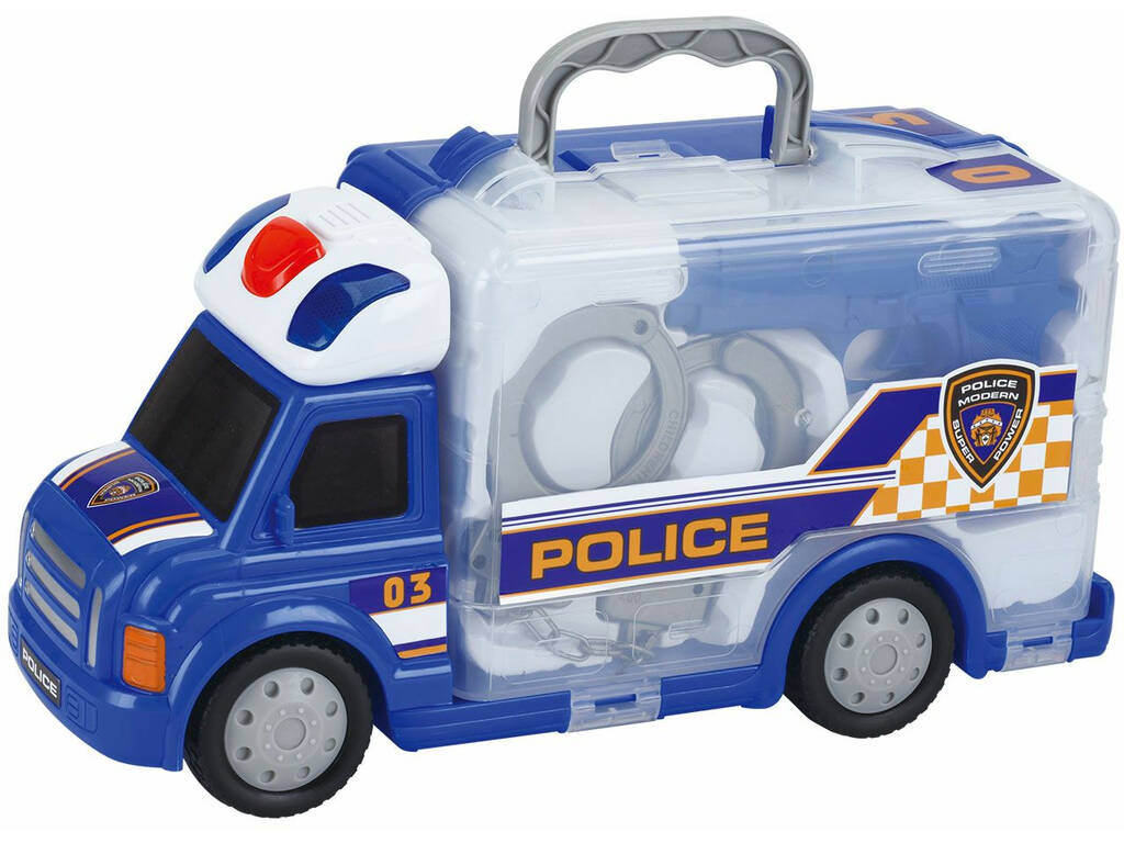 Acheter Mallette Camion de Police - Juguetilandia