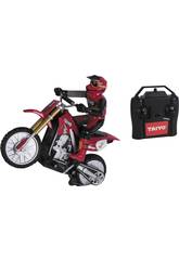 T�l�commande 1:16 Motocross Racer Red Taiyo 500000B