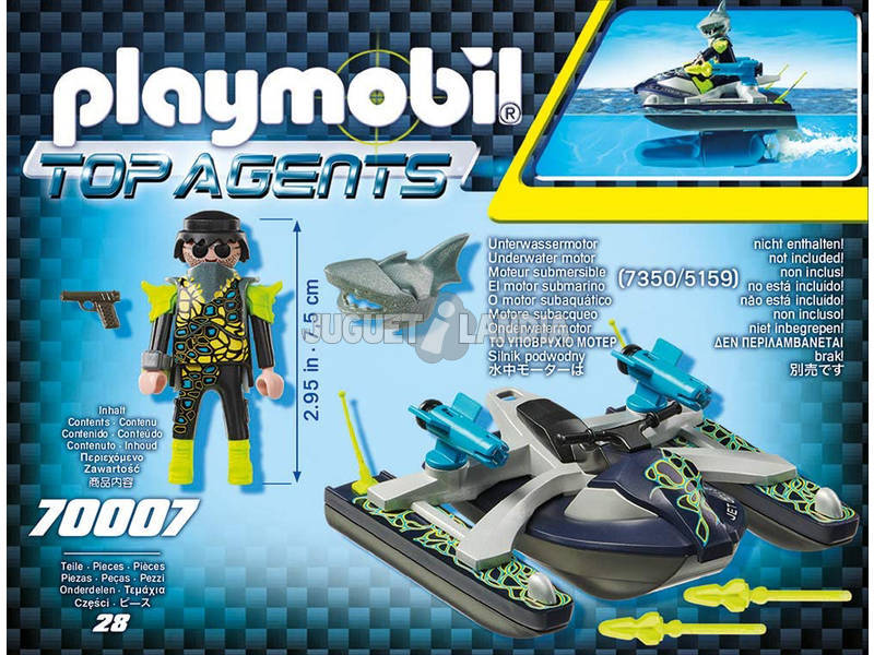 Playmobil Team S.H.A.R.K. Nave Razzo 70007