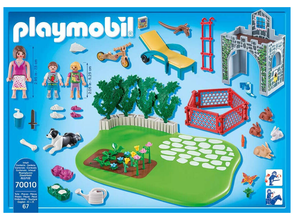Playmobil Superset Famiglia nel Giardino 70010
