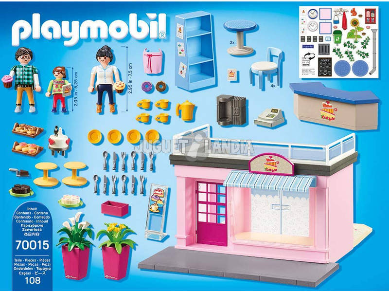 Playmobil Minha Cafetaria 70015