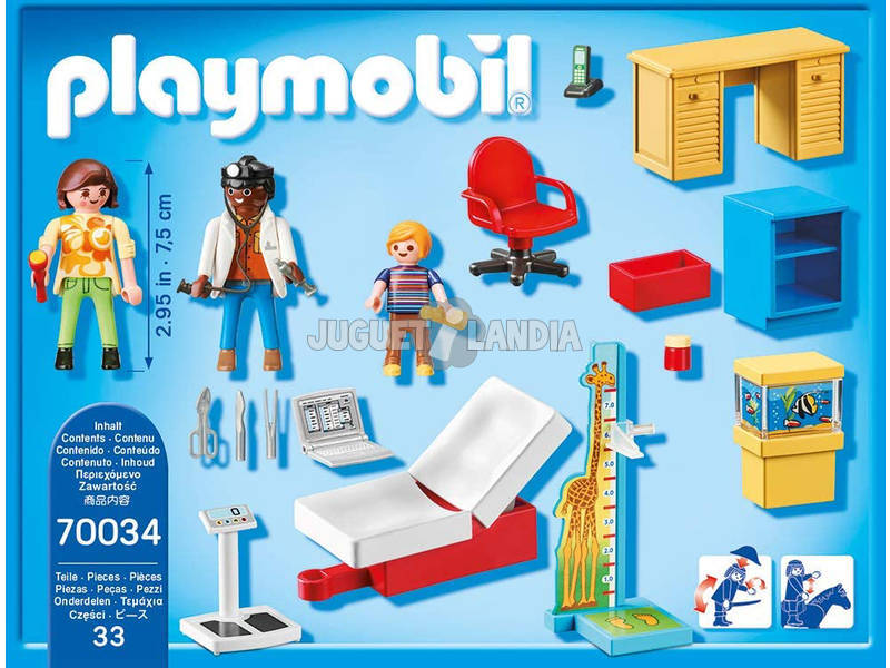Playmobil Starter Pack Consultazione Pediatrica 70034
