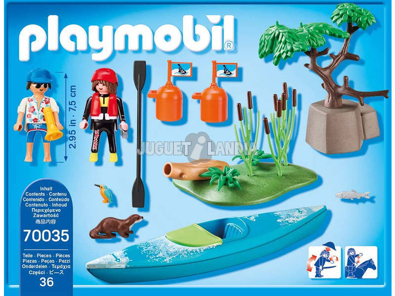 Playmobil Starter Pack Avventura in Canoa 70035
