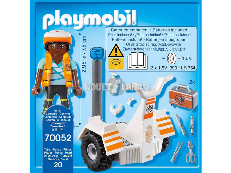 Playmobil Balance Racer de Secours 70052