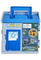 Pinypon Action Mix�polis Esquadra da Pol�cia com Figura Pol�cia Famosa 700015585