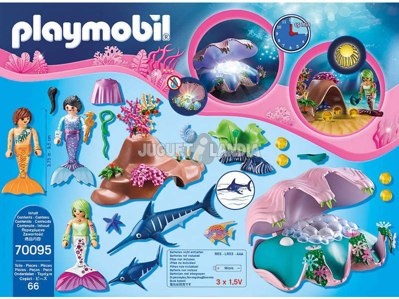 Playmobil Conchiglia con Luce 70095