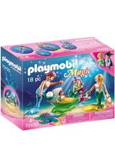 Playmobil Famille avec Poussette Playmobil 70100