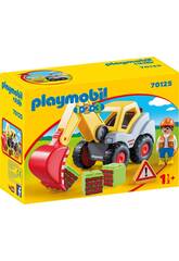 Playmobil 1,2,3 Pala Excavadora Playmobil 70125