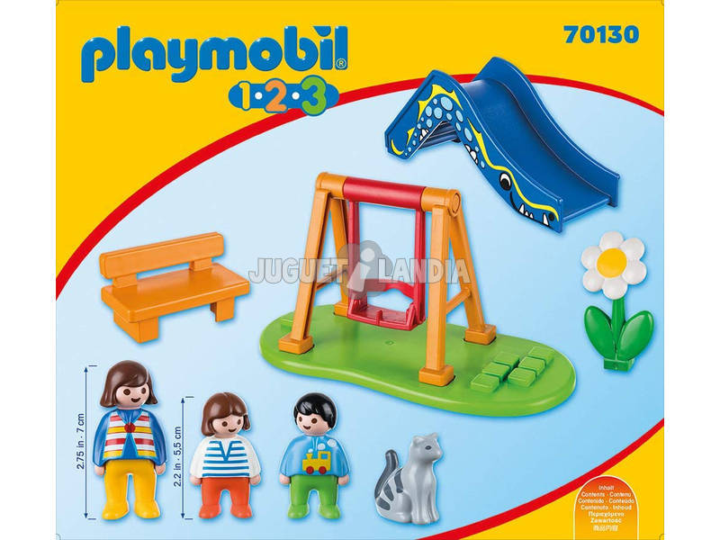 Playmobil 1,2,3 Aire de Jeux Playmobil 70130