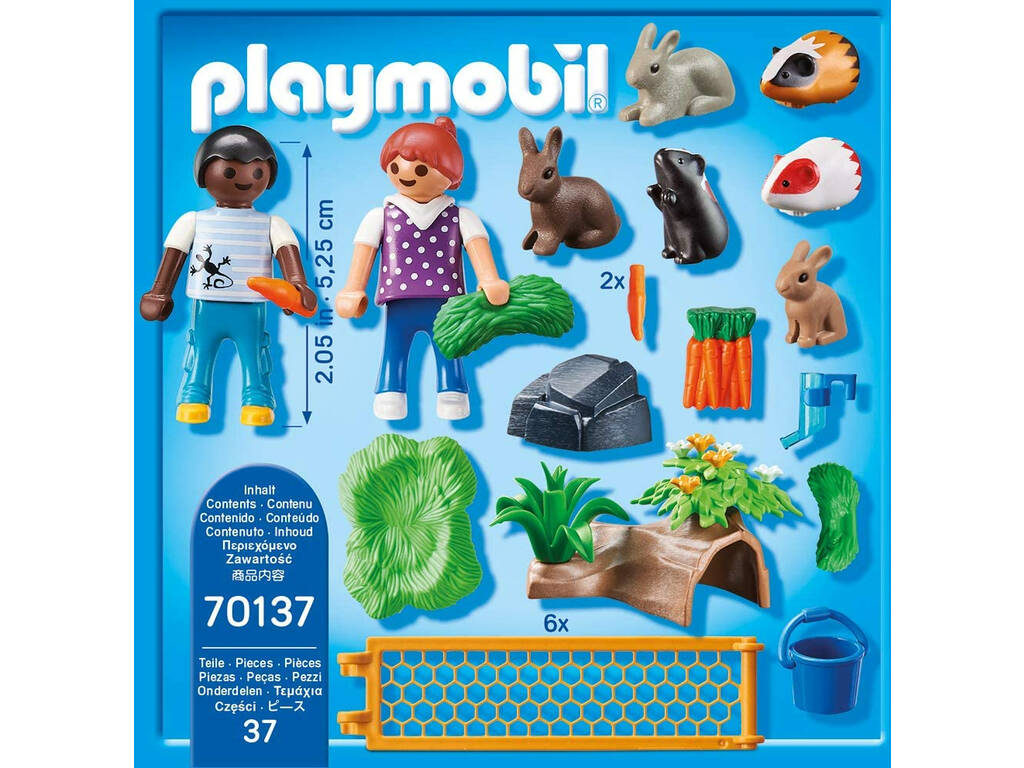 Playmobil Recinto Animales Granja 70137