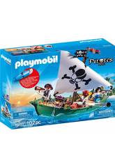 Playmobil Barca Pirata con Motore Sottomarino 70151