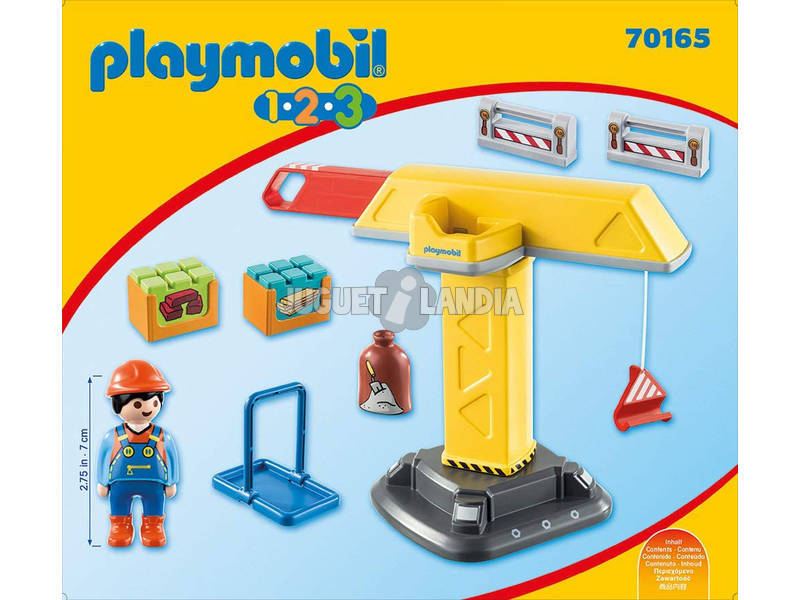 Playmobil 1,2,3 Kran von Playmobil 70165