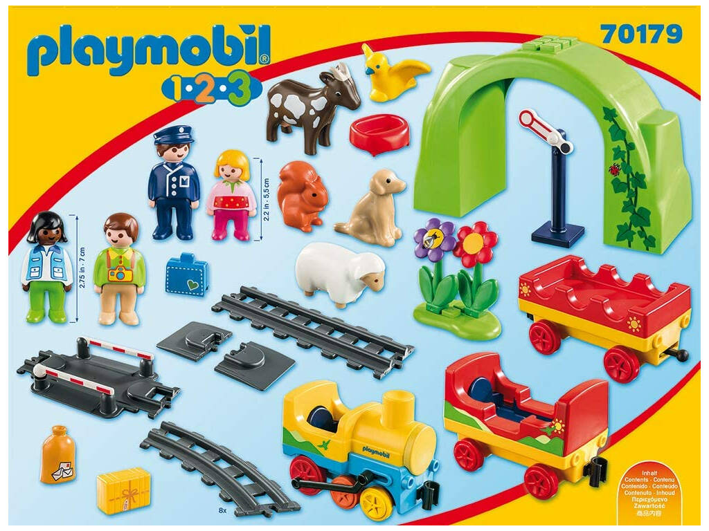 Playmobil 1,2,3 Mi Primer Tren Playmobil 70179