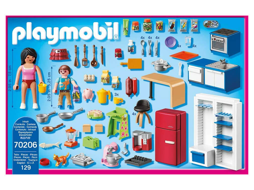 Playmobil Cocina 70206