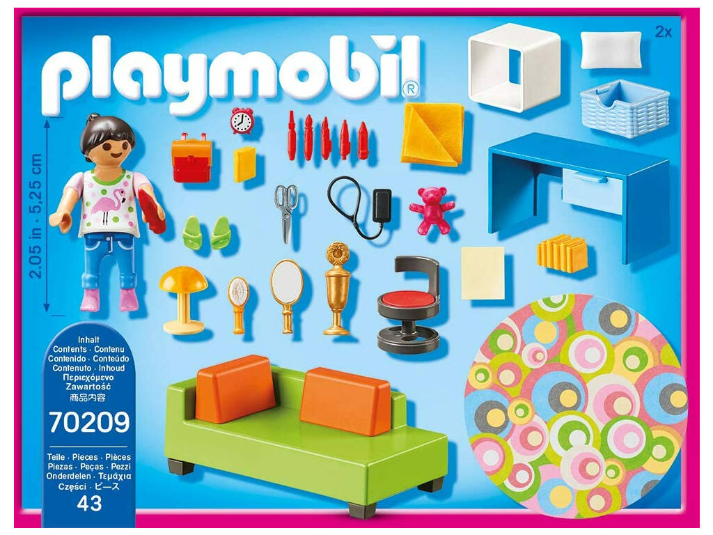 Playmobil Chambre de Jeunesse 70209