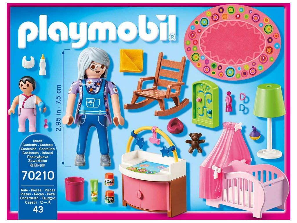Playmobil Habitación del Bebé 70210