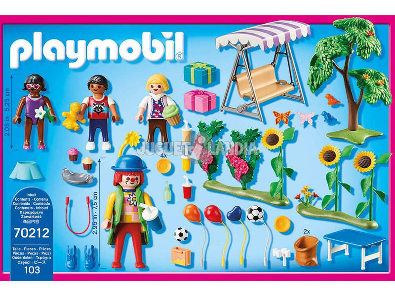 Playmobil Fêtes d'Anniversaire d'Enfants 70212