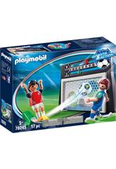 maletin futbol playmobil juguetilandia