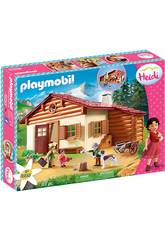 Playmobil Heidi dans la Cabane des Alpes Playmobil 70253