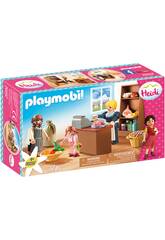Playmobil Heidi Tienda de Comestibles Familia Keller Playmobil 70257