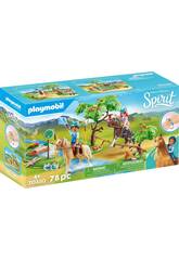 Playmobil Spirit Défi dans La Rivière 70330