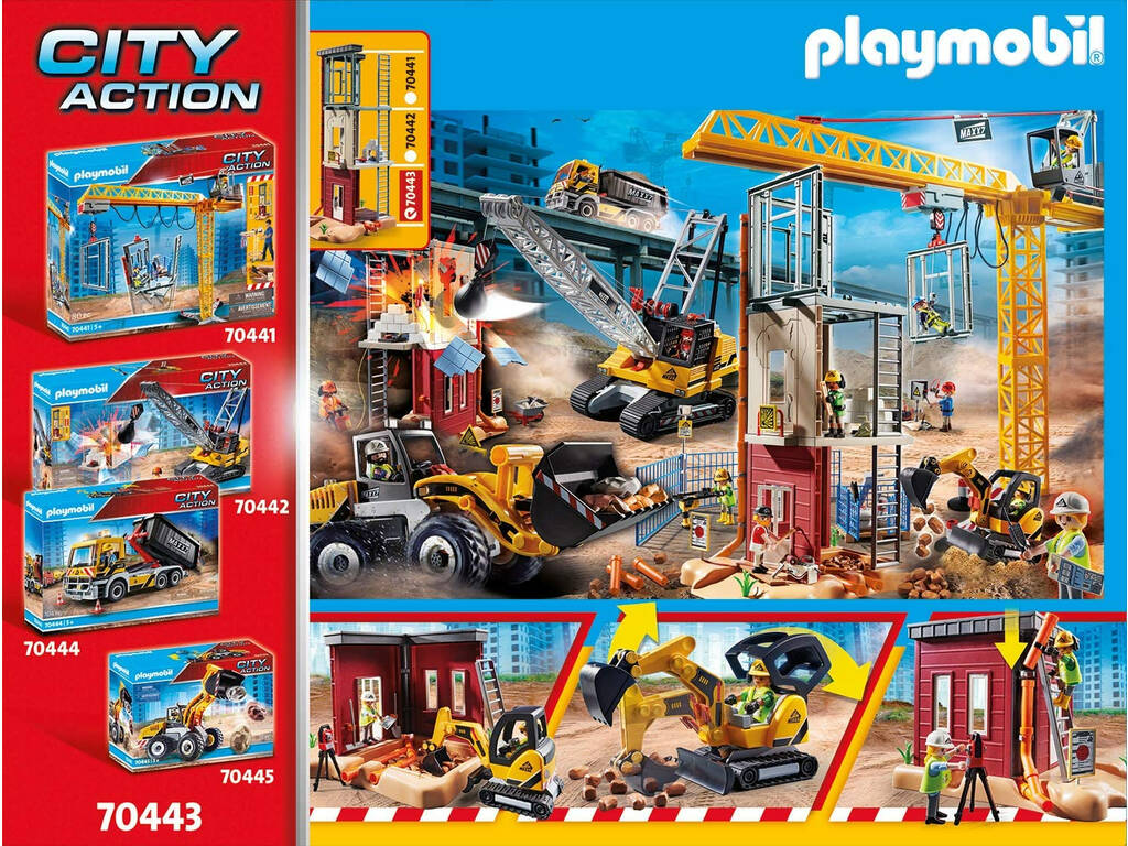 Playmobil Mini Excavatrice 70443