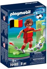 Playmobil Joueur de Football Belgique 70483