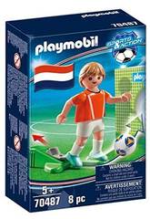 Playmobil Joueur de Football Hollande 70487