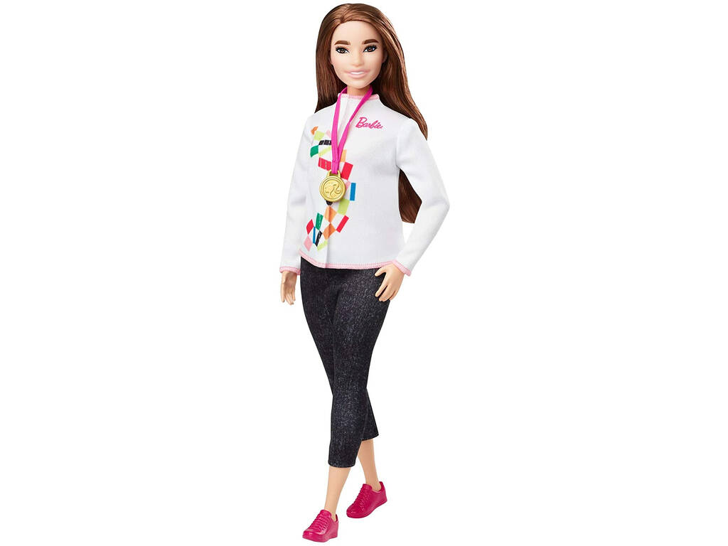 Barbie Olimpíadas Skateboarder Mattel GJL78