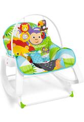 Fisher Price Hamac Balancier Grandissez avec Moi Bleu Mattel GNV69