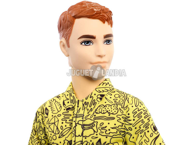 Barbie Ken Fashionista Gelbes Hemd von Mattel GHW67