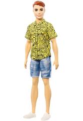 Barbie Ken Fashionista Maglia Gialla Mattel GHW67