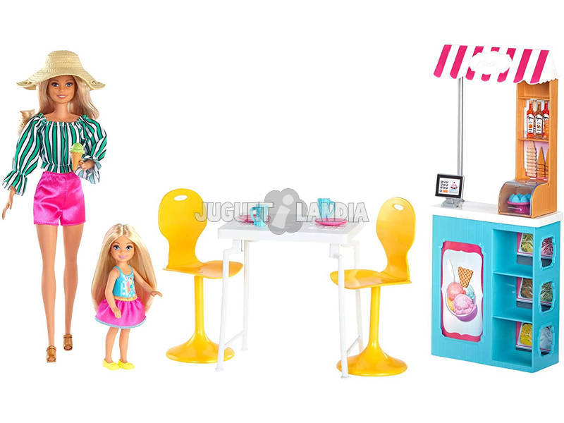 Barbie e a sua Geladaria Mattel GBK87
