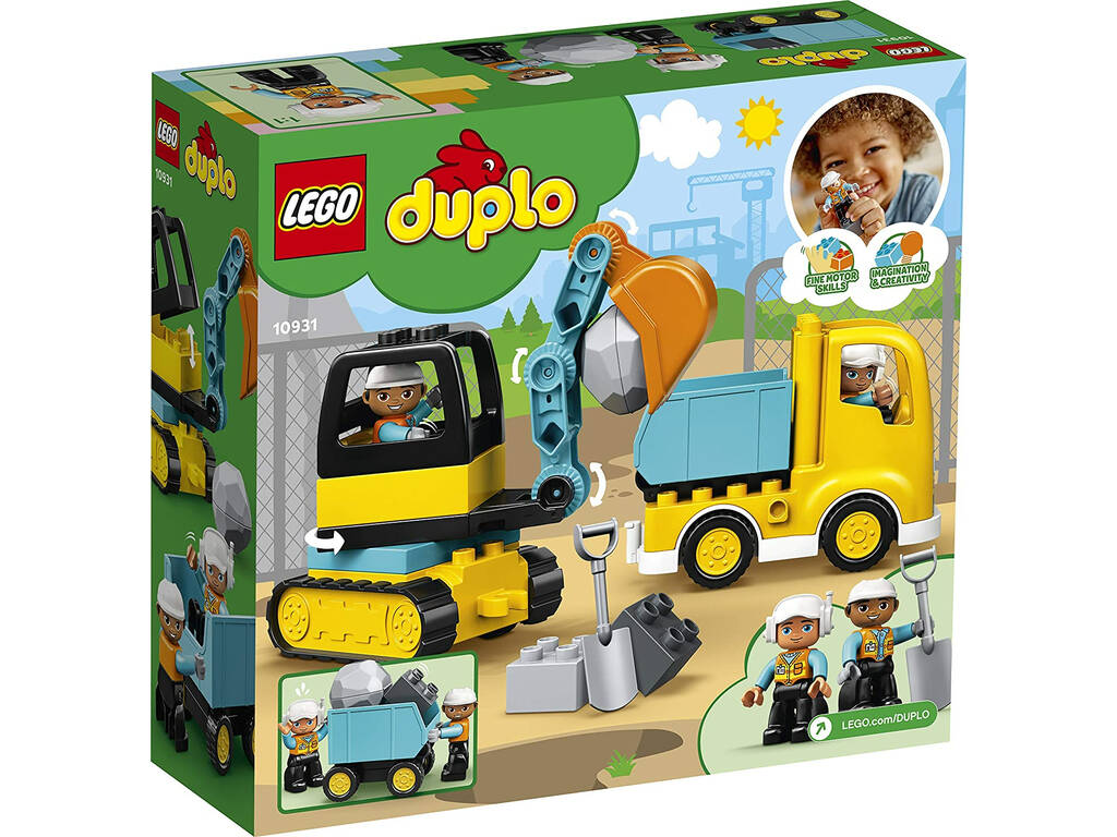 Lego Duplo Town LKW und Kettenbagger 10931