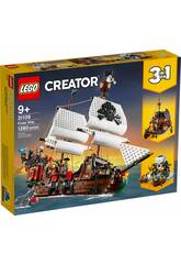 Lego Creator Barco Pirata 3 en 1 31109