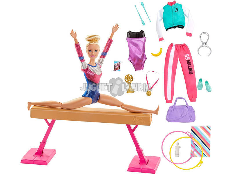 Barbie Gymnastspielset von Mattel GJM72