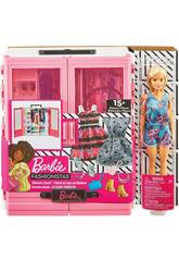 Barbie Super Placard avec une Poup�e et Des Accessoires Mattel GBK12