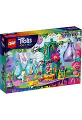 Lego Trolls Fête à Pop Village 41255